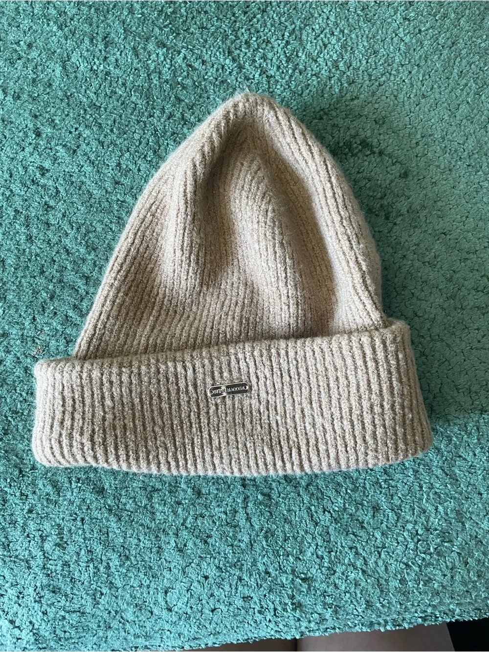 Women’s Knit Beanie - Beige Steve Madden